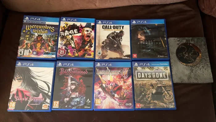 Jogos originais de ps4