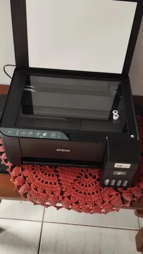 Impressora EPSON Multifuncional EcoTank L3250-Tanque de tinta colorida/preto, Wi-Fi, USB