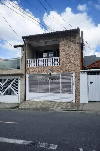 Sobrado para aluguel, 3 quartos, 1 suíte, 2 vagas, Vila Nossa Senhora das Vitórias - Mauá/