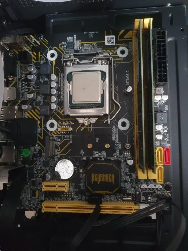 Kit placa mãe i5 4590 