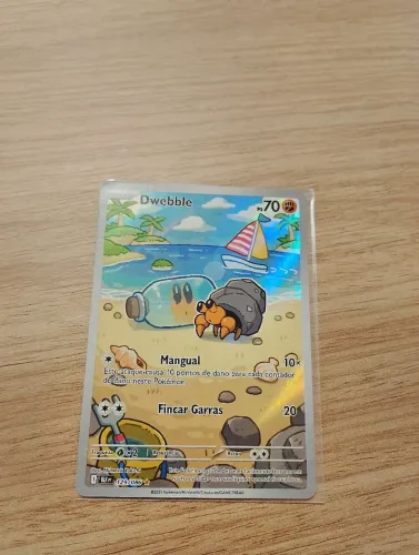 Dwebble ótimo estado nunca saiu dos livre