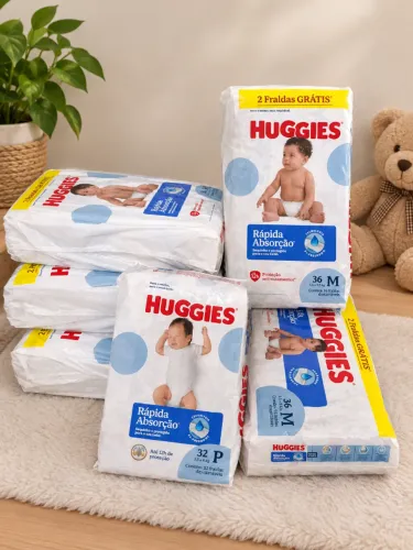 Fraldas Huggies