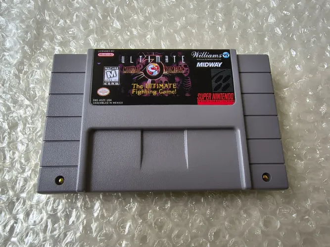 *RELABEL* Ultimate MK3 Original Super Nintendo SNES (RELABEL)