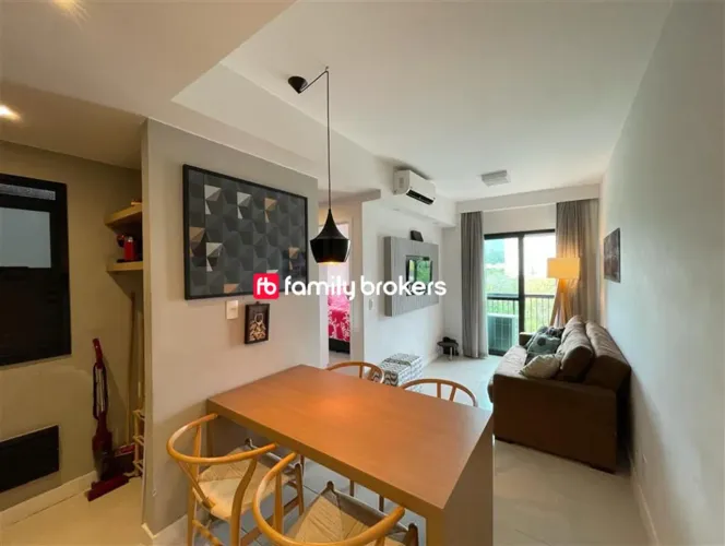 APARTAMENTO MOBILIADO 40M² EM FRENTE AO PROJAC