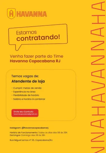 Atendente de loja