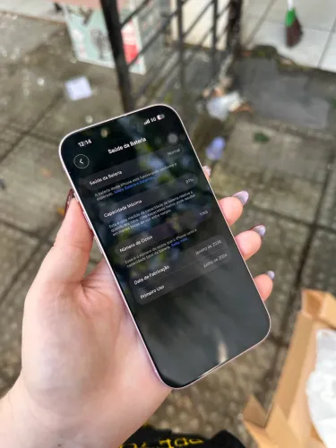 IPHONE 15 - 256G - CAIXA E NOTA FISCAL