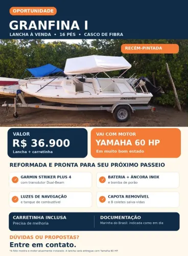 Lancha reformada