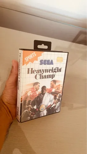 Cartucho Master System - Heavyweight Champ - 