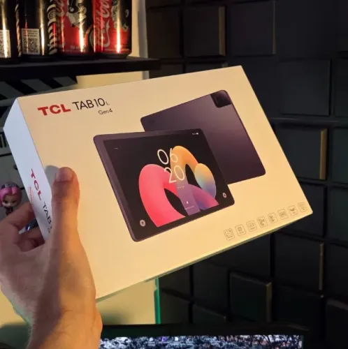 [NA CAIXA] Tcl Tablet Tab 10l Gen 4 - 128gb Rom - 4gb Ram - Wifi Preto