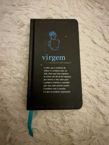 MINI CADERNO PAUTADO IMAGINARIUM COLEÇÃO SIGNOS - VIRGEM 