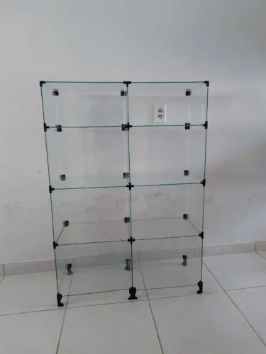 Expositor de Vidro Modular - Excelente Estado