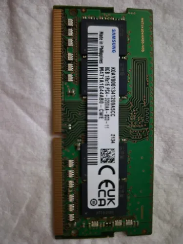 Memória RAM Samsung DDR4 8GB