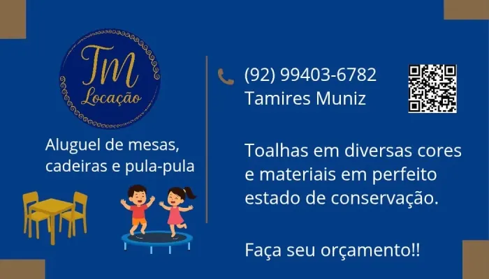 Aluguel jogos de mesas de plástico com 4 cadeiras & pula pula