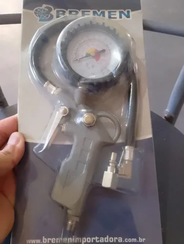 Calibrador analógico com bico aro 22 PSI cabo POL