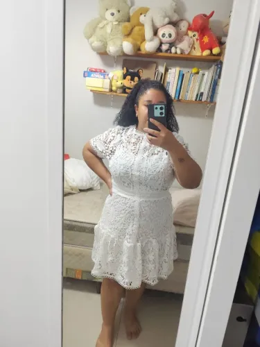 Vestido branco - noiva cívil