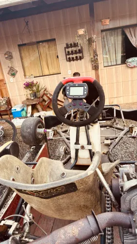 Kart 28HP chassis mega Sem solda nenhuma,  no Álcool  , acompanha o carrinho 