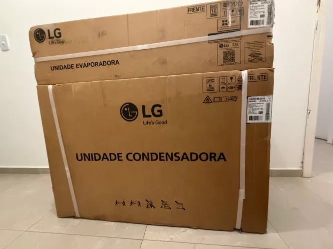 Ar Condicionado 24000 BTU DUAL INVERTER Hi-Wall Frio - NOVO NUNCA USADO 