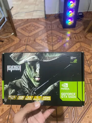 Placa de vídeo GTX 550ti 4GB