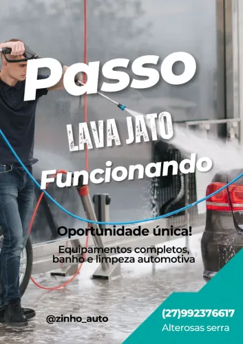 Passo lava jato com Delivery funcionando