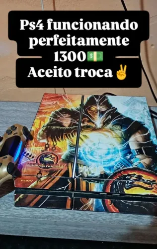 PS4 FUNCIONANDO NORMALMENTE