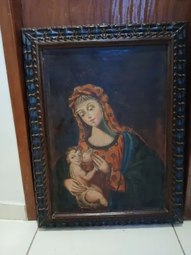 Quadro Tradicional de Nossa Senhora do Leite