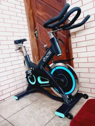 Bicicleta spinning Roda 20kg "Entrego/Aceito cartao