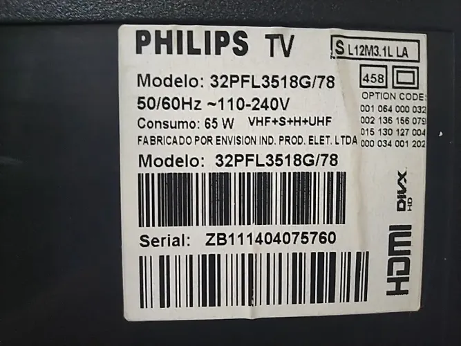 TV PHILIPS 32 POLEGADAS