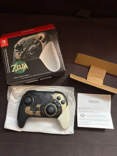 Controle Zelda Switch 1 e 2 - Original