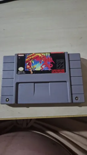 Cartucho Super Nintendo - Super Metroid (Relabel) Todo Original