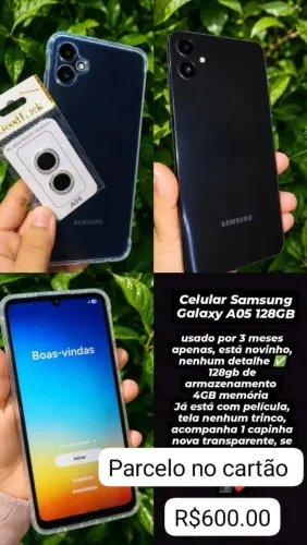 Vendo samsung A05 128g