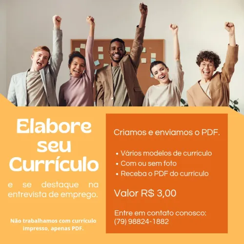 ELABORAMOS SEU CURRÍCULO