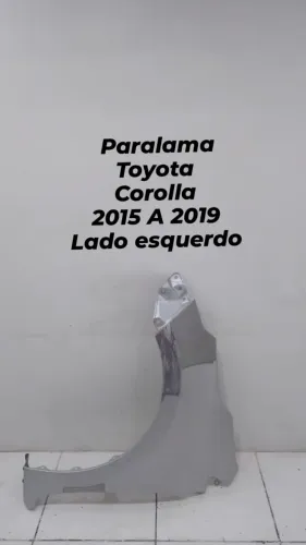 Paralama Toyota Corolla 2015 2016 2017 2018 2019 Lado Esquerdo