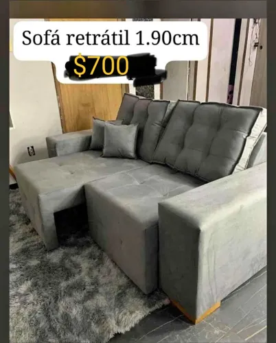 Sofá bem conservado $700 Retirar próx ao shopping prêmio