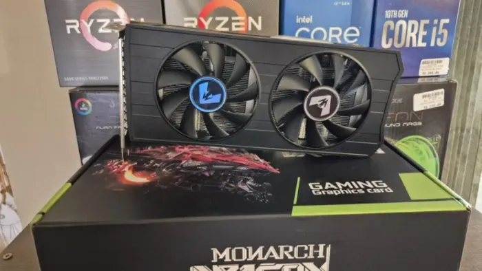 Placa de vídeo RX 580 8GB DDR5 nova, lacrada, com garantia!