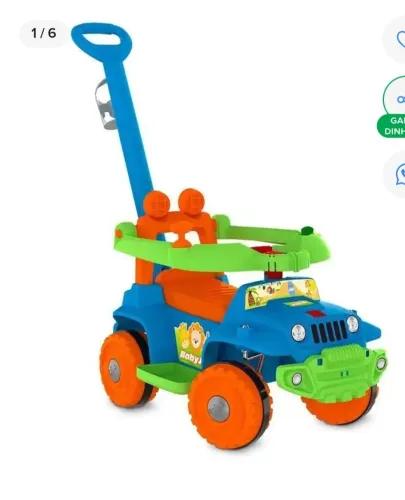 Vende se Jeep infantil menino