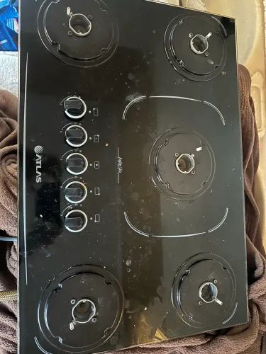 Fogão Cooktop 5 Bocas