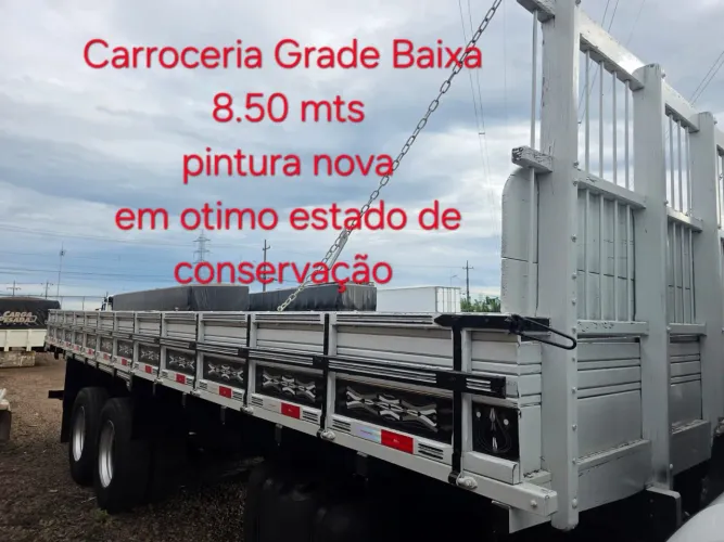 Carroceria baixa 8.50 mts volks , ford, iveco