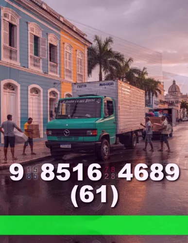 Frete para suas mudanças em Assunção, Guará e Águas Claras! Segurança e agilidade!
