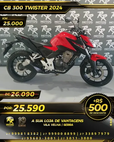 Moto Honda CB 300F TWISTER 2024