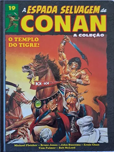A ESPADA SELVAGEM DE CONAN- A COLEÇÃO  NÚMERO 19