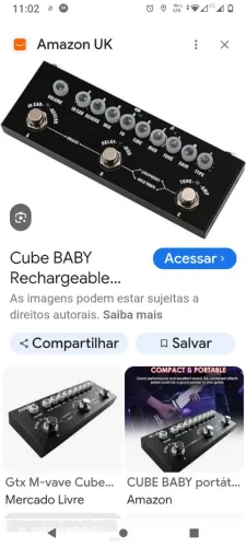 Pedaleira guitarra