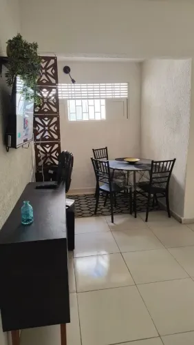 ALUGO CASA -QUARTO E SALA MOBILIADO <br>TOTALMENTE MOBILIADA