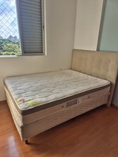 Cama box com colchão orthocrin