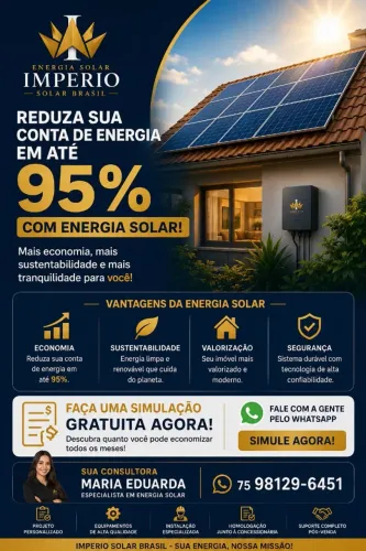 Me chamo maria eduarda sou especialista em energia solar ? Estou realizando uma pesquisa