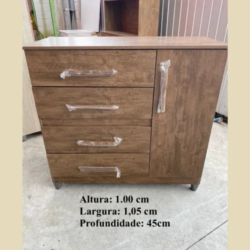 Cômoda com 4 gavetas - entrego hoje
