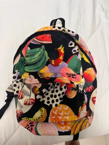 Mochila FARM Original Estampa Tropical Colorida