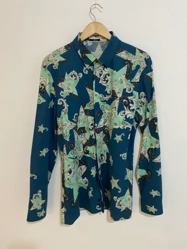 Camisa Versace Vintage 70?s