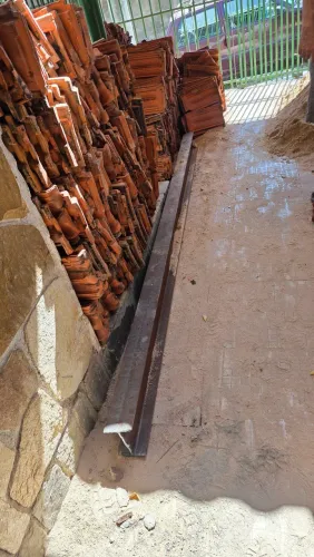 Viga w 150x18. Tamanho 3,10 metros.