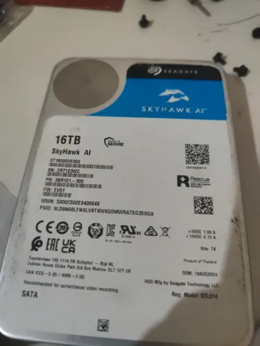HD 16tb seagate skywak Aí