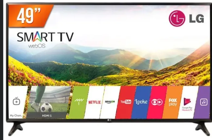 TV LG 49' SMART COM DEFEITO!